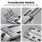 Adjustable Aluminum Portable Laptop Stand