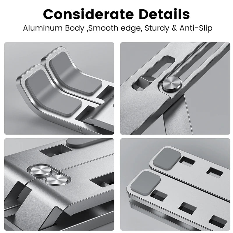 Adjustable Aluminum Portable Laptop Stand