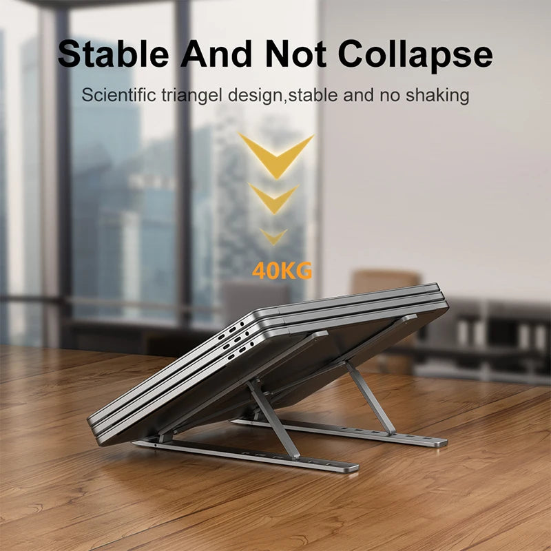 Adjustable Aluminum Portable Laptop Stand
